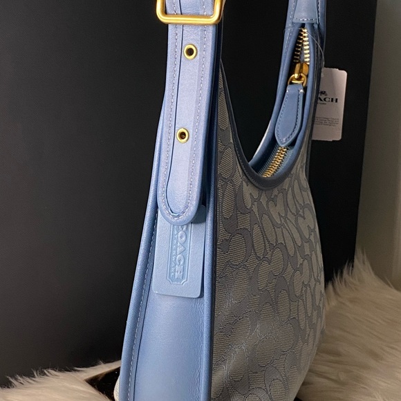 Coach | Bags | C2588 Coach Ergo Shoulder Bag In Signature Jac | Poshmark